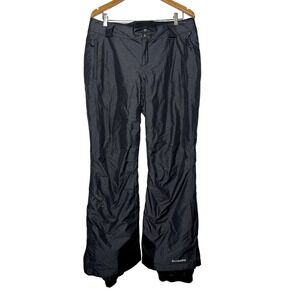 Columbia Women's Bugaboo Omni-Heat Insulated Black Ski Pants Size Large‎